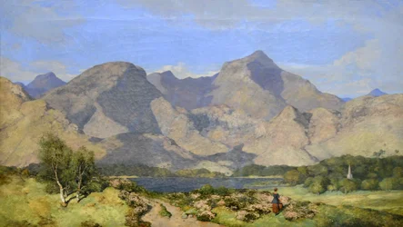 Catbells und Causey Pike, Derwentwater, 1854